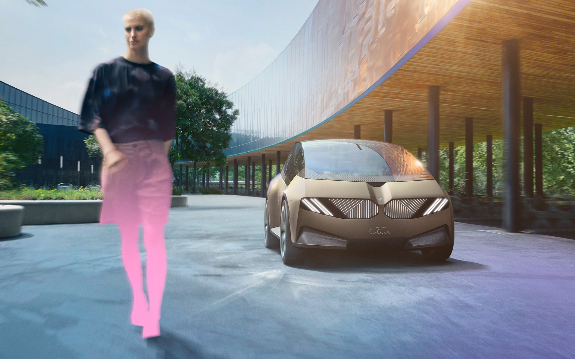 BMW i Vision Circular 2021, концепт-кар, впечатление 1